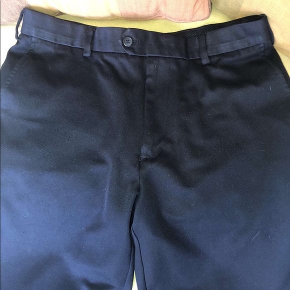 Izod Black Slacks - Picture 2 of 2